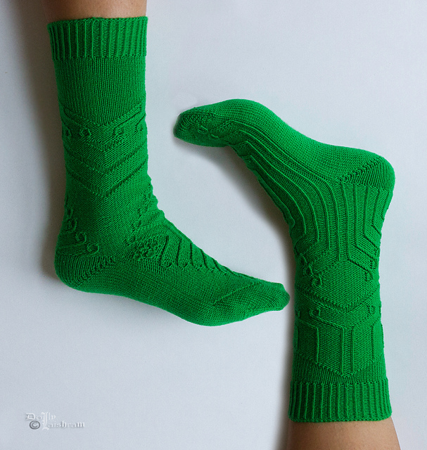 Bunch of Fern Socks