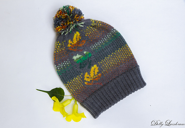 Fall Leaves Cap