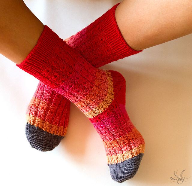 Colors of Dawn Socks