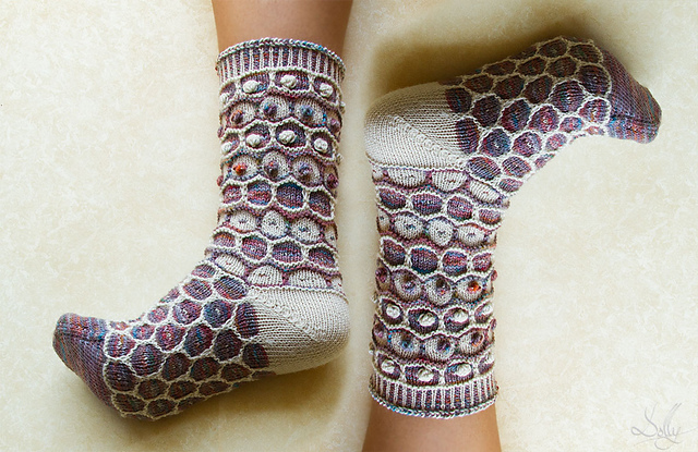 Honey Glazed Popcorn socks