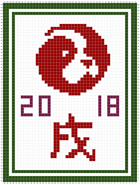 Year of the Dog baby blanket