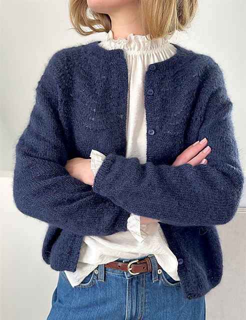 Peacock Cardigan fine
