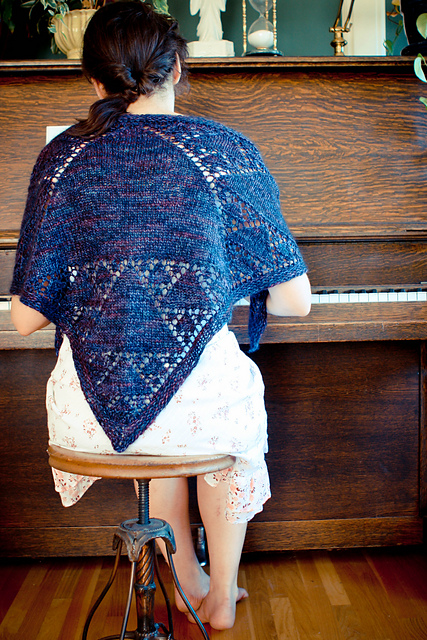 The Sierpinski Gasket Shawl