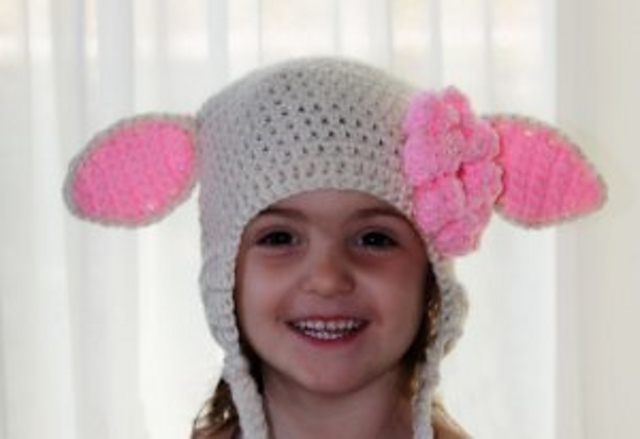 Little Lamb Earflap Hat