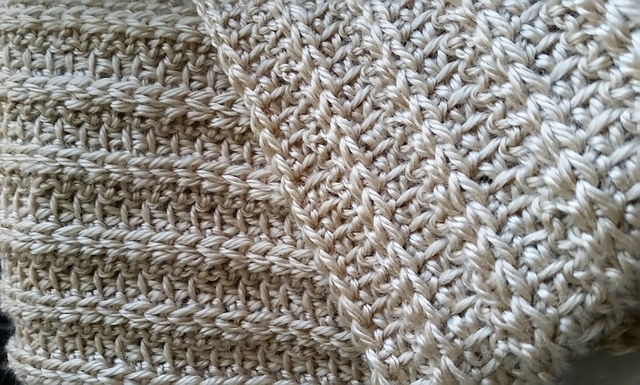 reversible crochet scarf pattern