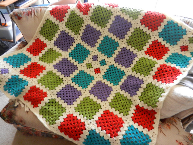 Go Graphic Afghan