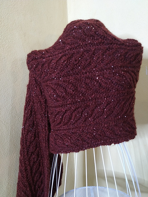 stola chevron brioche