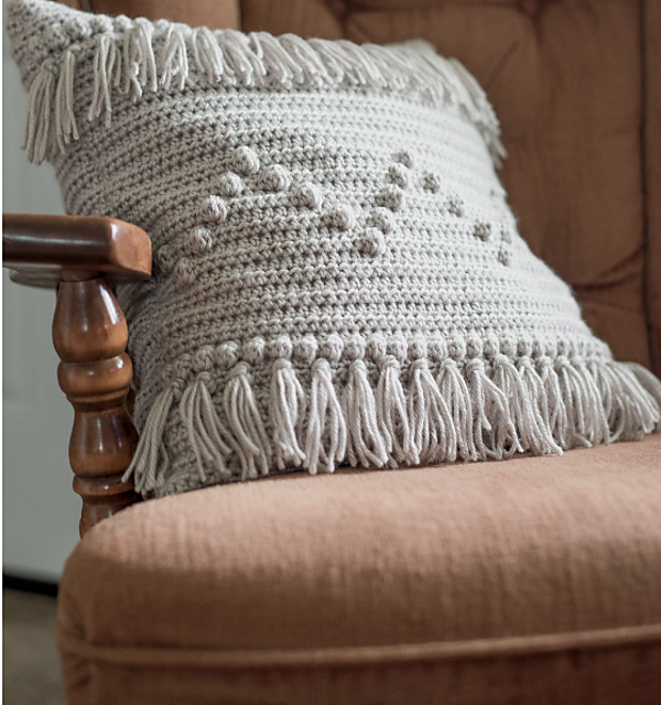 Funky Fringe Pillow