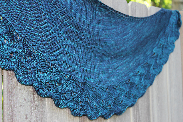 Underwater Garden Shawl