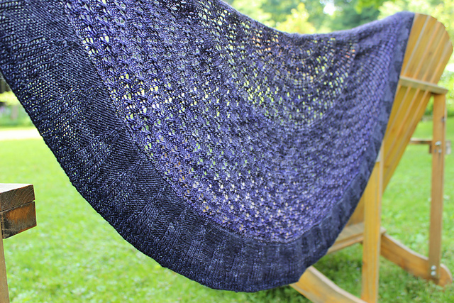 The City at Night Shawl