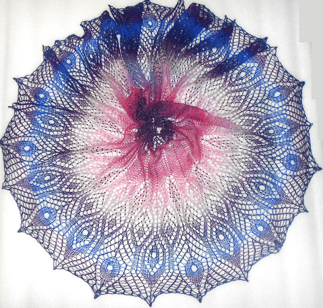 Sirin Bird shawl