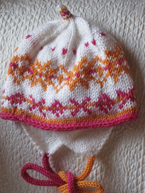 Fair Isle Hat with earflaps