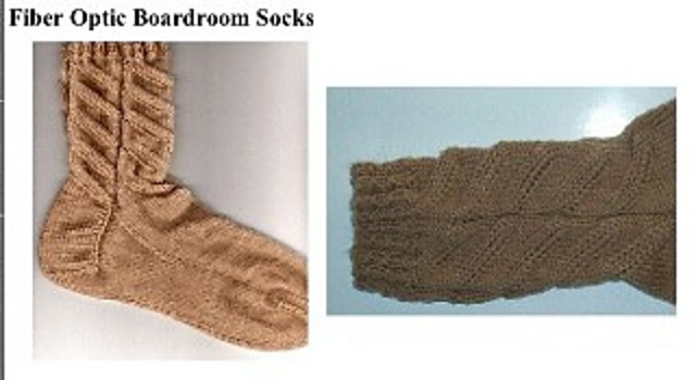 Fiber Optic Socks