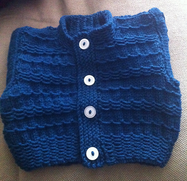 5B. Cardigan with Round Neck