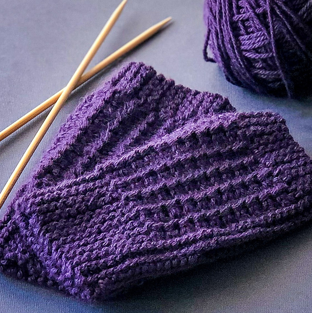 My First Fingerless Mitts