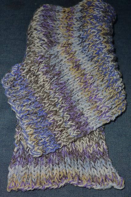 Speedy Knit Scarf for Chernobyl