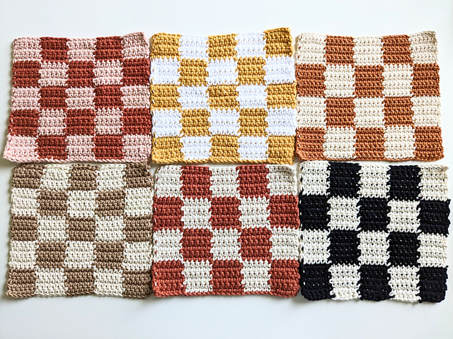 Retro Checker Cloth