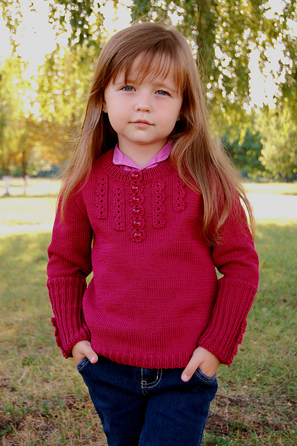 Le Pull à Gallons Au Crochet