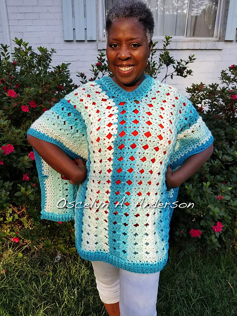 Jass' Simply Elegant Poncho