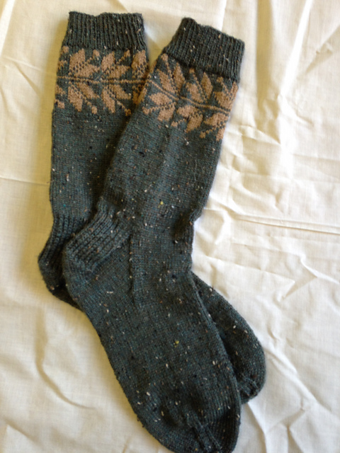 Jeff's Leaf socks