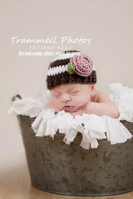Country Rose Hat