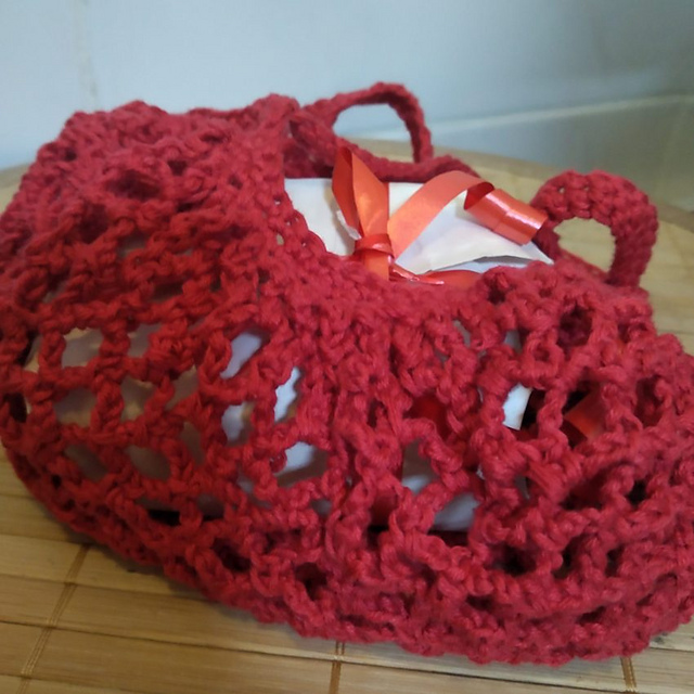Little Red Riding Hood mesh gift bag