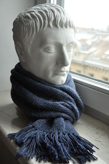 Ravelry: Scarf «Julius» pattern by Olga Baklanova