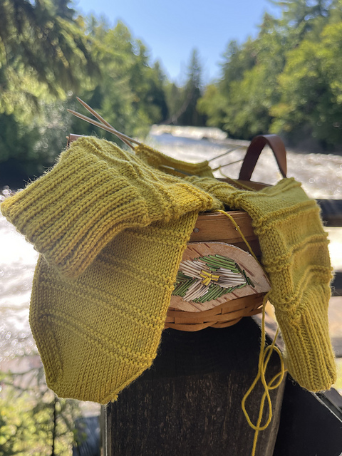 Trillium Falls Socks