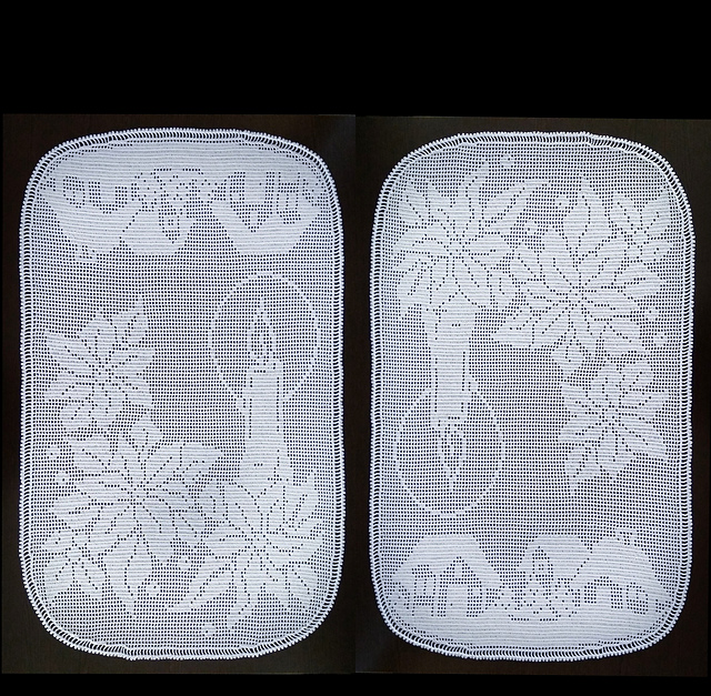 Christmas doily