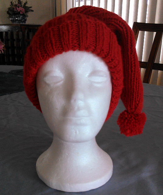 Ribbed Cuffed Stocking Hat