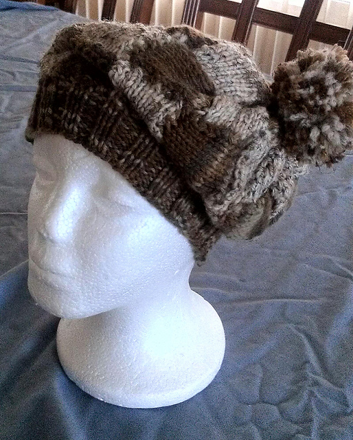 EZ Entrelac Hat 