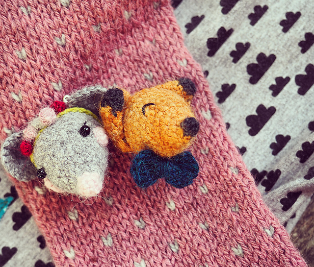les petits totems  : Melle Souris et Mr Renard