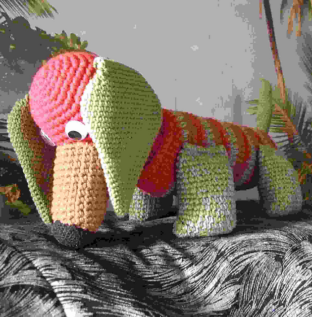 Crocheted dog - Dachshund "Casey"