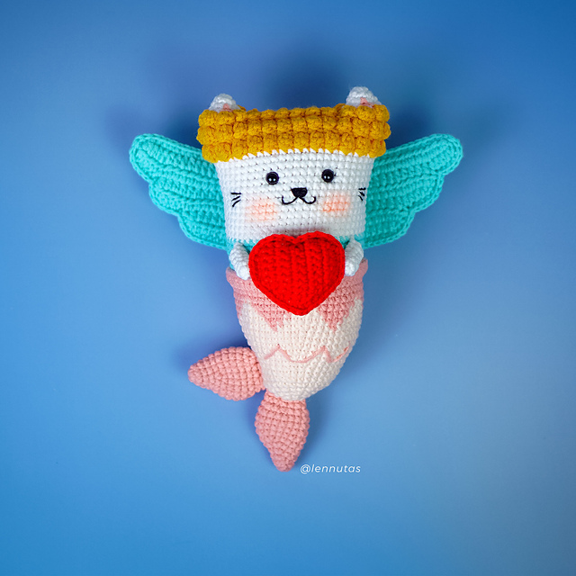 Mermaid Cat The Cupid