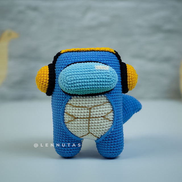 Among Us Squirtle Pokemon