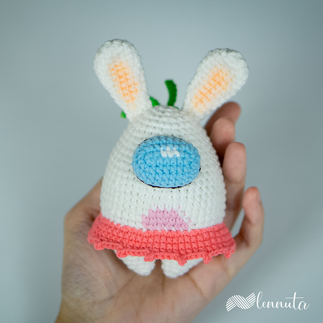 Among Us Bunny Keychain