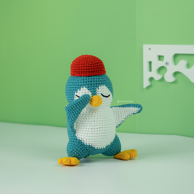 Dabbing Penguin