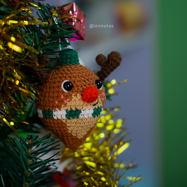 Reindeer Christmas Ornament