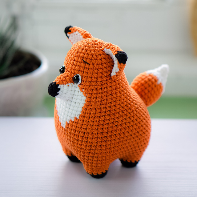 Ravelry: Chubby Fox pattern by Thao Nguyen Lennutas