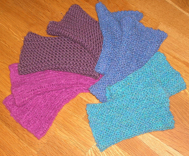 Rainbow Wristwarmers