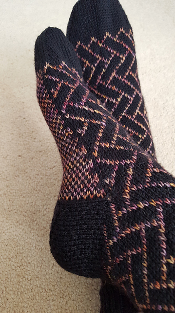 B J Bass Fair Isle Socks