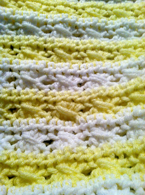 Sunshine Stripes Afghan