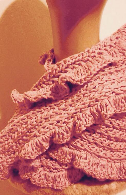 Pink Cloud Scarf