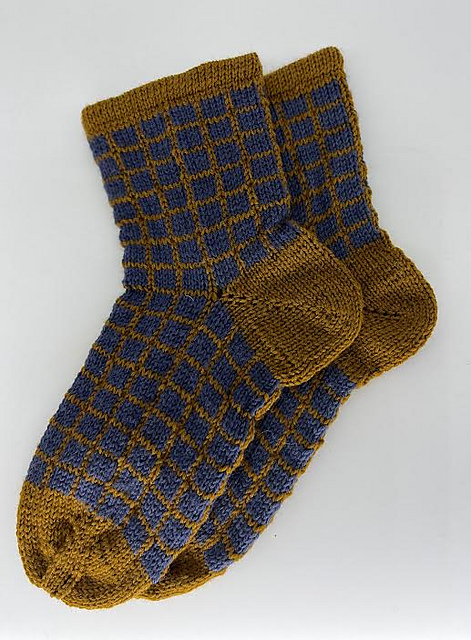 Chequered Socks