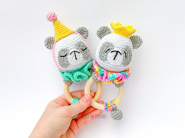 Party Panda Rings