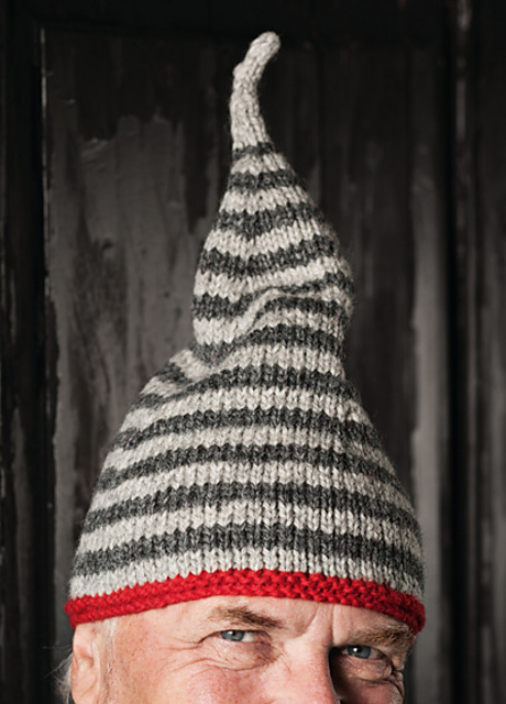 Striped Pixie Hat