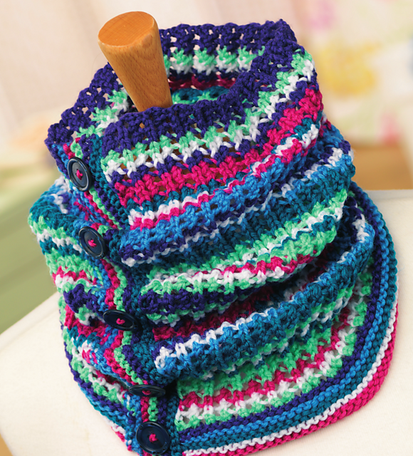Stripy Snood