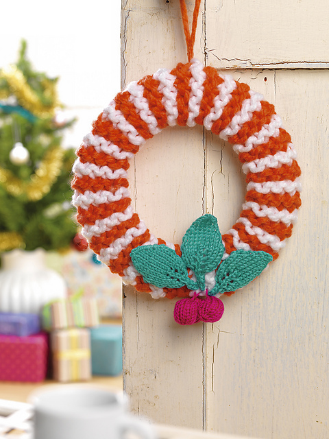 Stripy Wreath