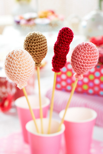 Crocheted Balloons