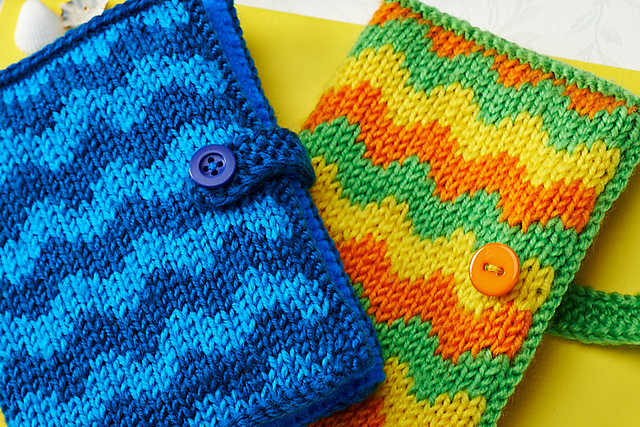 Ravelry: Passport Pouches pattern by Amanda Berry